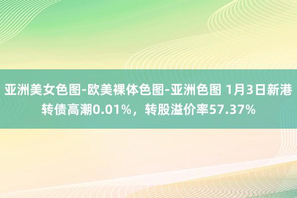 亚洲美女色图-欧美裸体色图-亚洲色图 1月3日新港转债高潮0.01%，转股溢价率57.37%