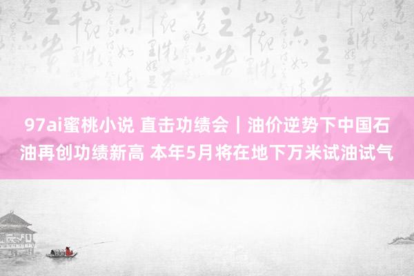 97ai蜜桃小说 直击功绩会｜油价逆势下中国石油再创功绩新高 本年5月将在地下万米试油试气