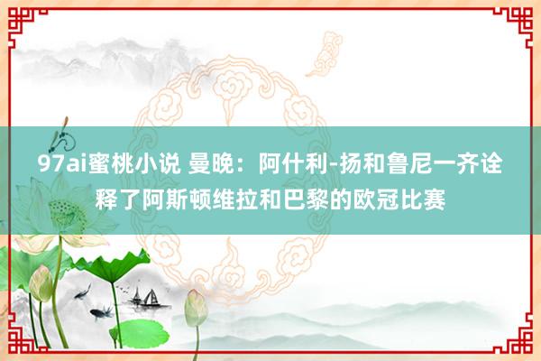 97ai蜜桃小说 曼晚：阿什利-扬和鲁尼一齐诠释了阿斯顿维拉和巴黎的欧冠比赛